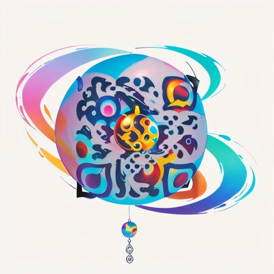 Светящийся планетарный шар: QR-код для временных тату