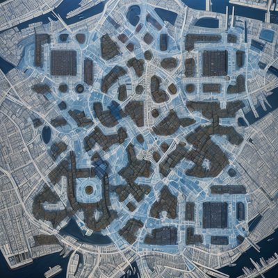 Аэрокарта Лондона: QR-код