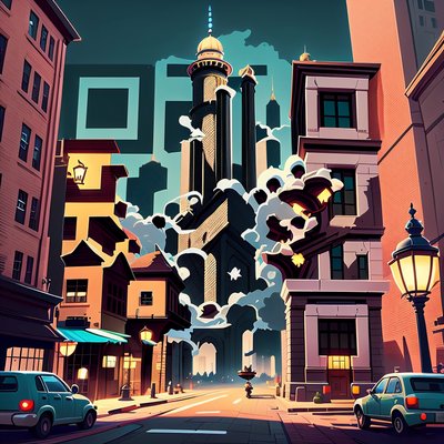 Indianapolis Monument City Game Art QR Code for Posters