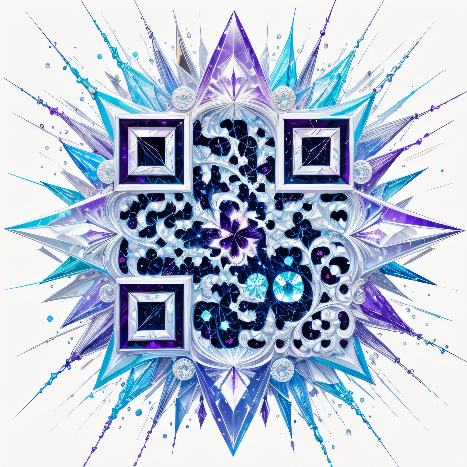 Yellow River Rice Highland Tea Farm Photography QR Code Art • ICQR