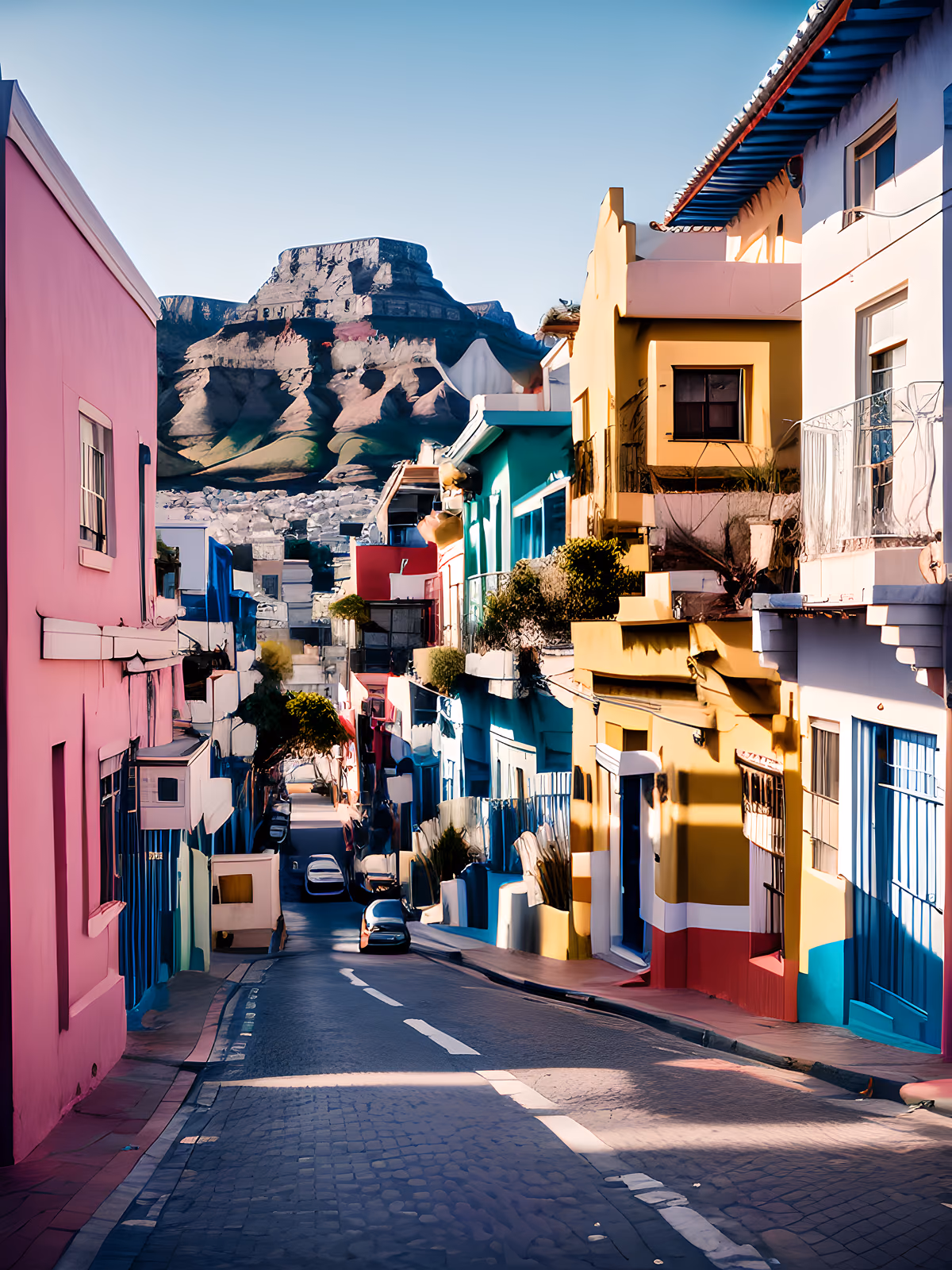Cape Town Colorful Street Photography QR Code for Posters — image 1