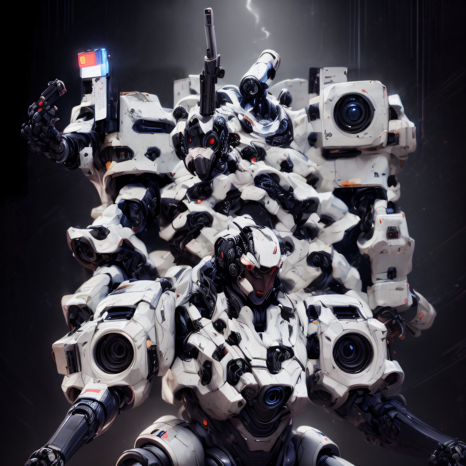 Marble Man Sculpture QR Code Art • ICQR