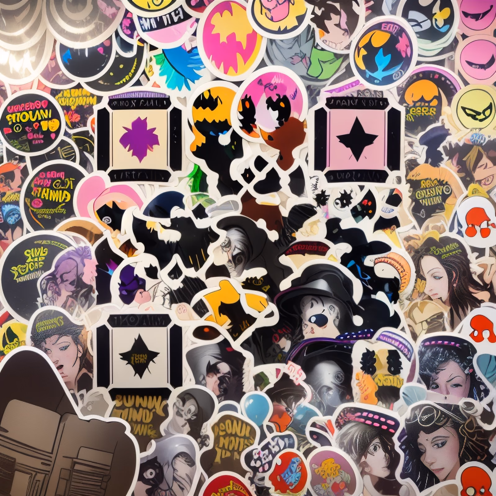 Sticker Bomb Collage Vector QR Code for Stickers — image 1