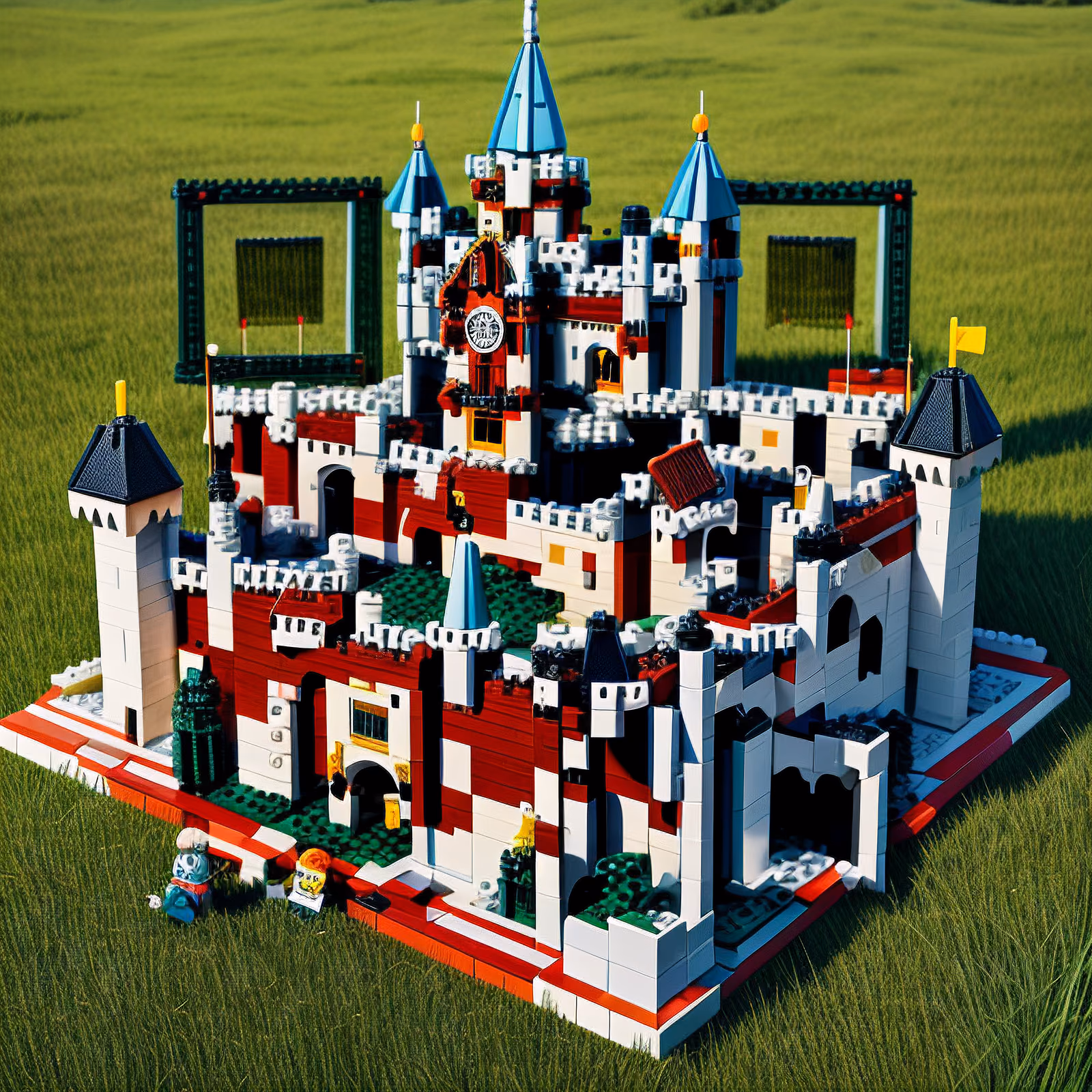 Brick Castle in Grassy Park QR Code for Packaging — image 1