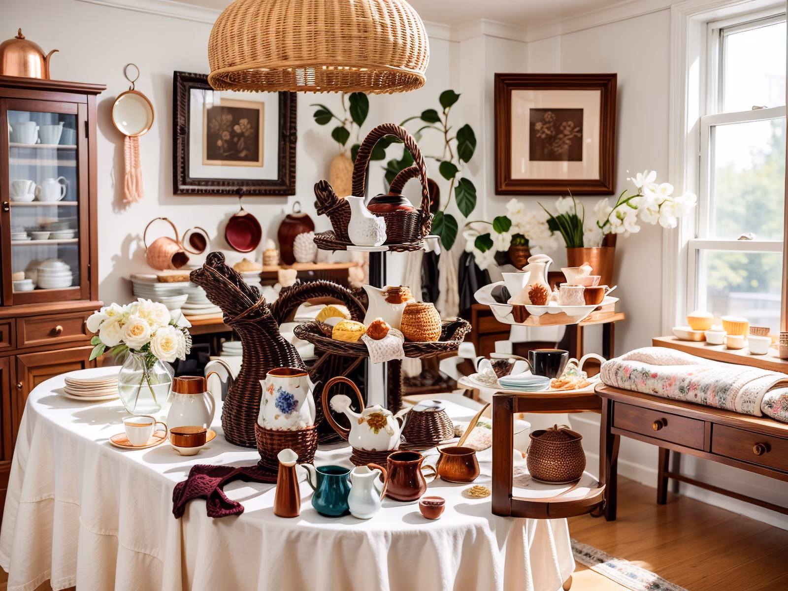 Quaint China Shop Photorealistic QR Code for Storefront Displays — image 1
