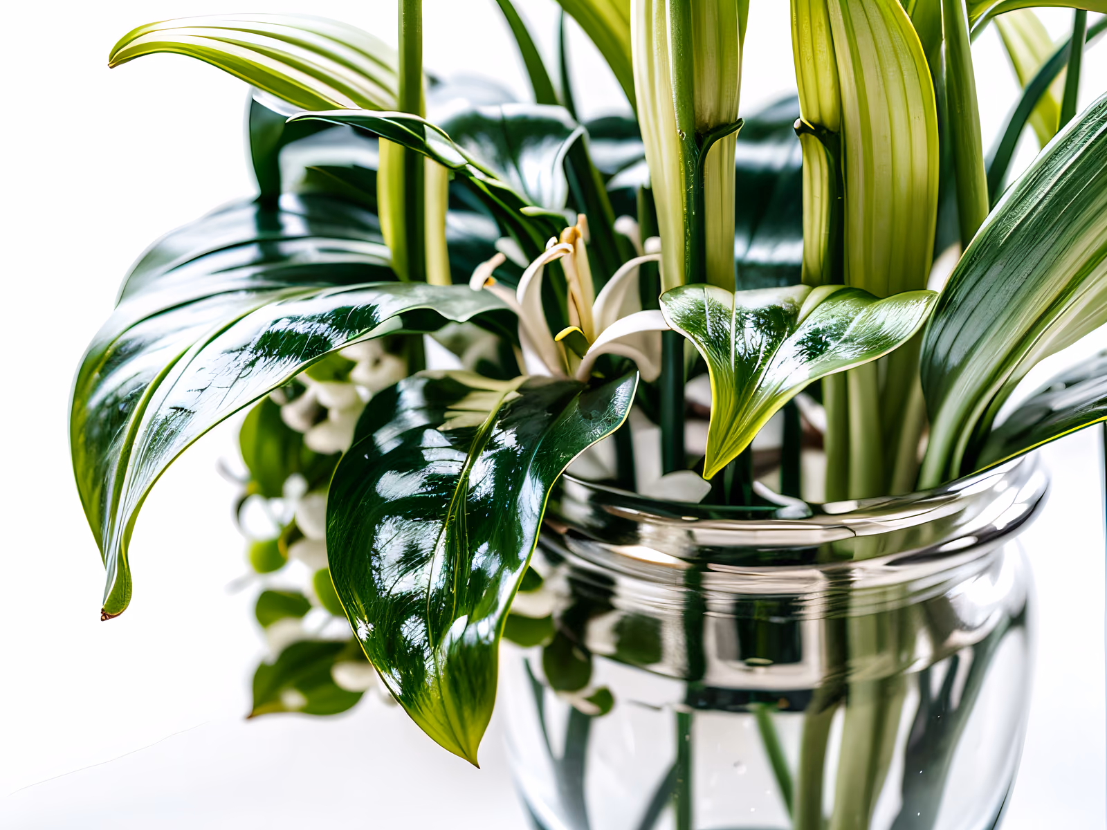 Glass Vase Lily Photo QR Code Art — image 1