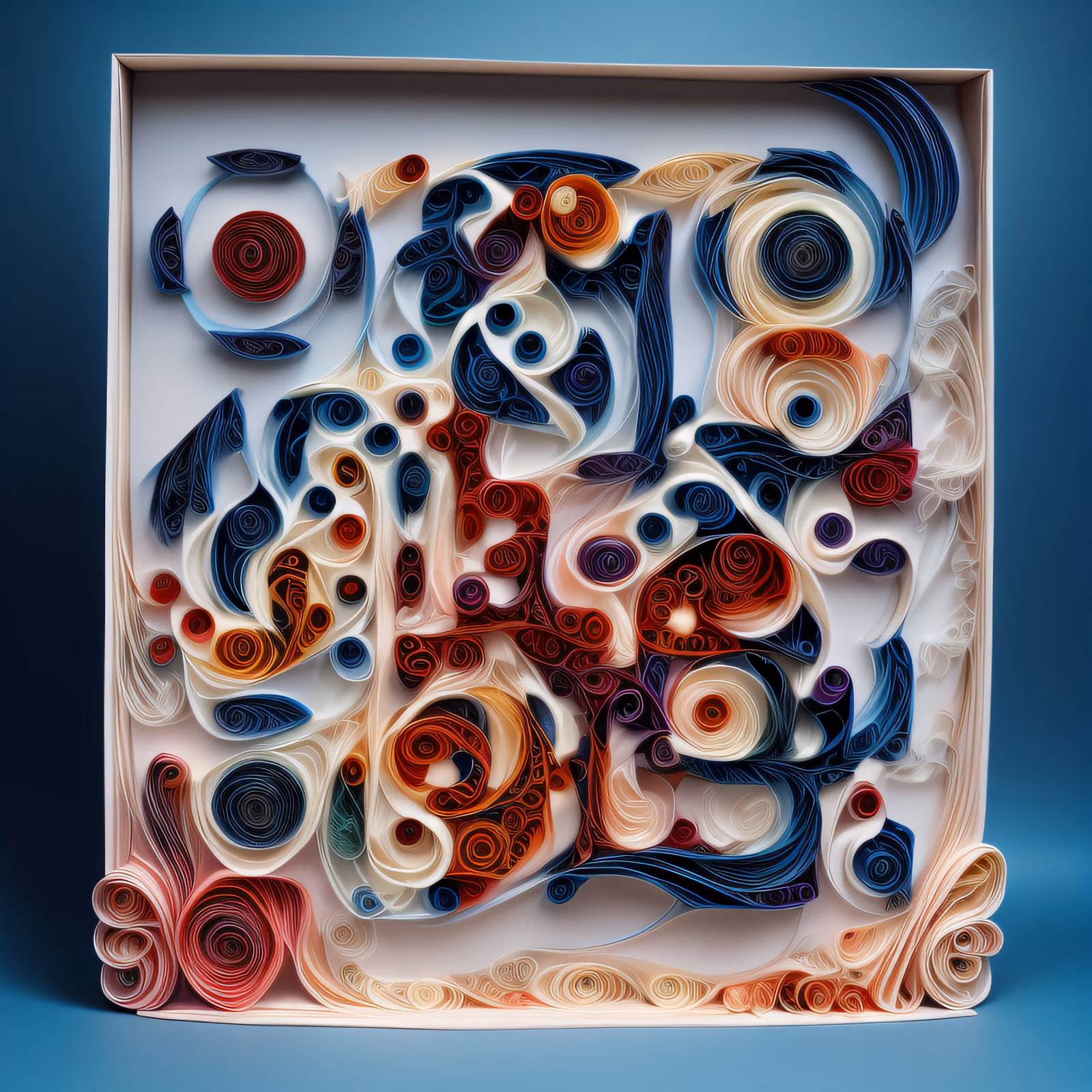 Coiled Paper Spiral Quilling QR Code Art — image 1