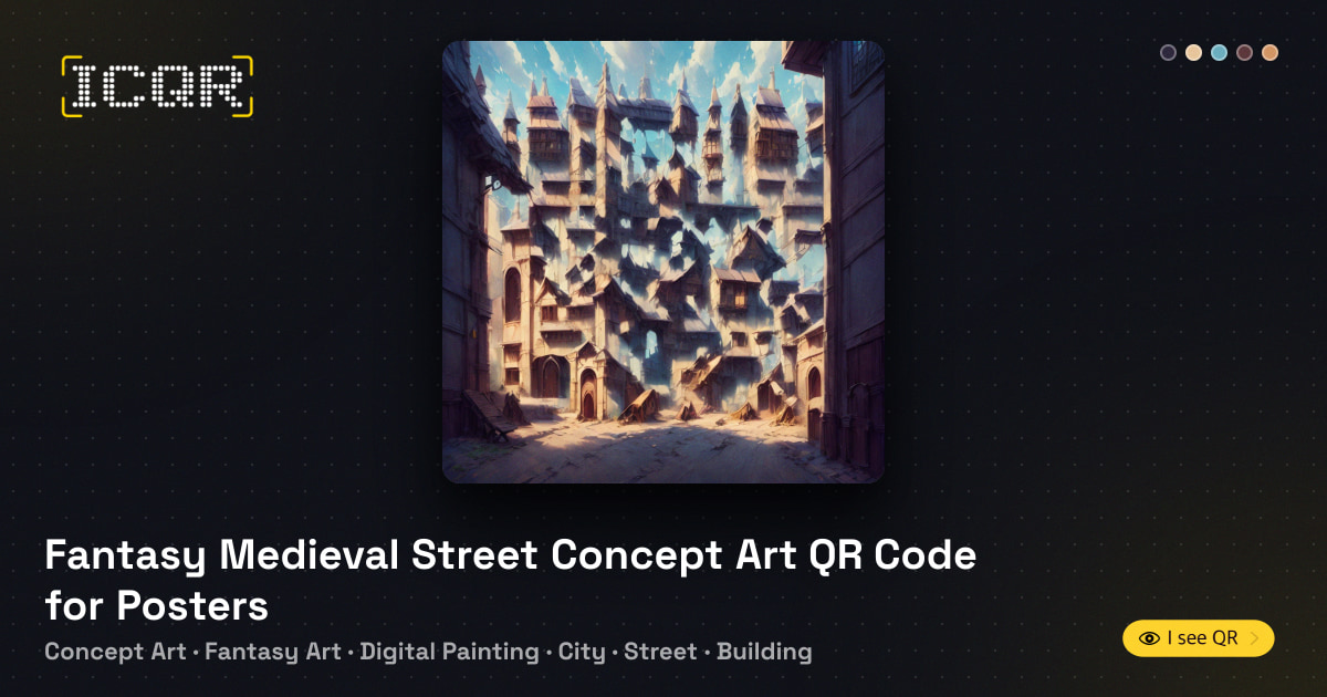 Fantasy Medieval Street Concept