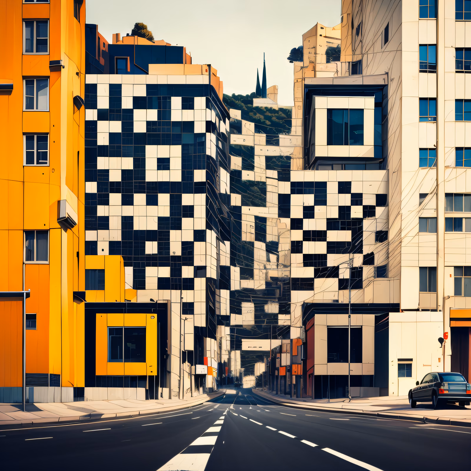 Urban Street Gouache QR Code for Posters — image 1